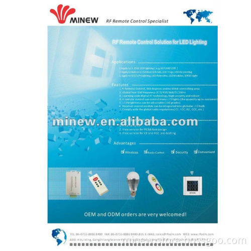 RF Remote Control System for LED Lighting Solution
